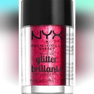 🍬NYX Red Metallic Glitter!